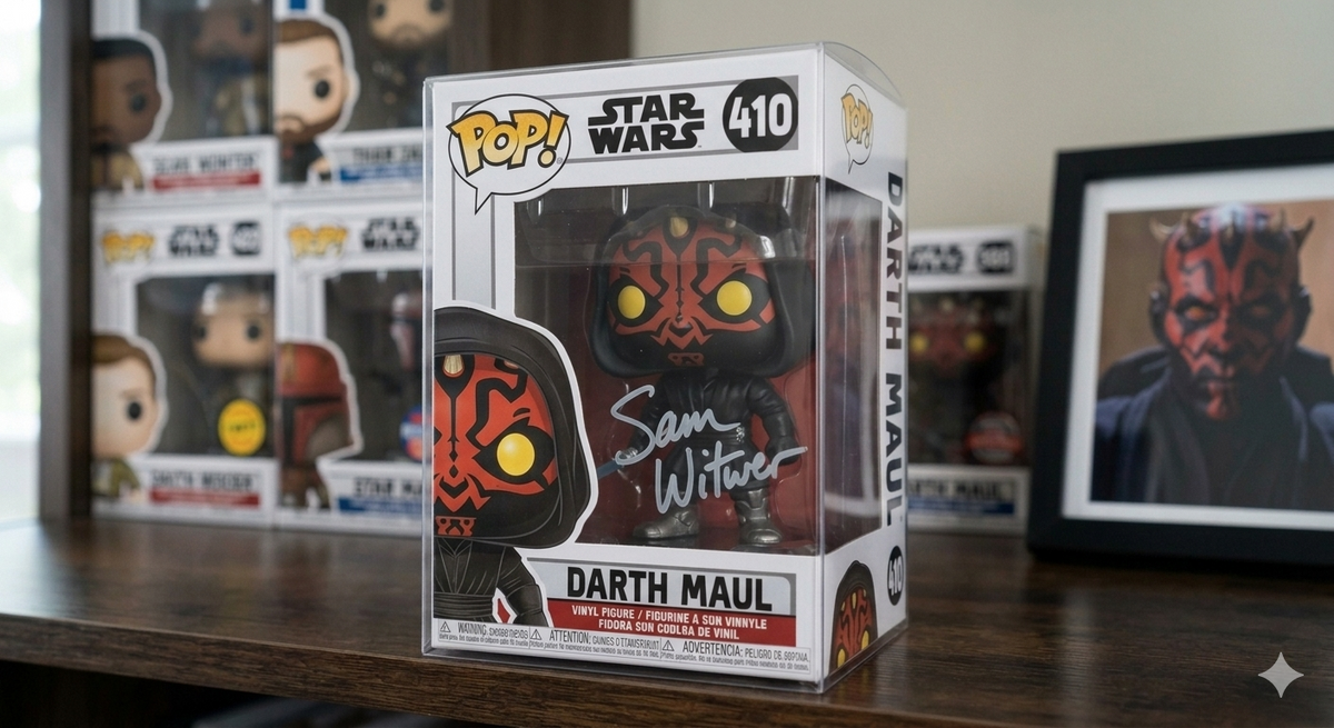 Funko Pop! Star Wars: Darth Maul 410 Autographed by Sam Witwer ::Pre Order::