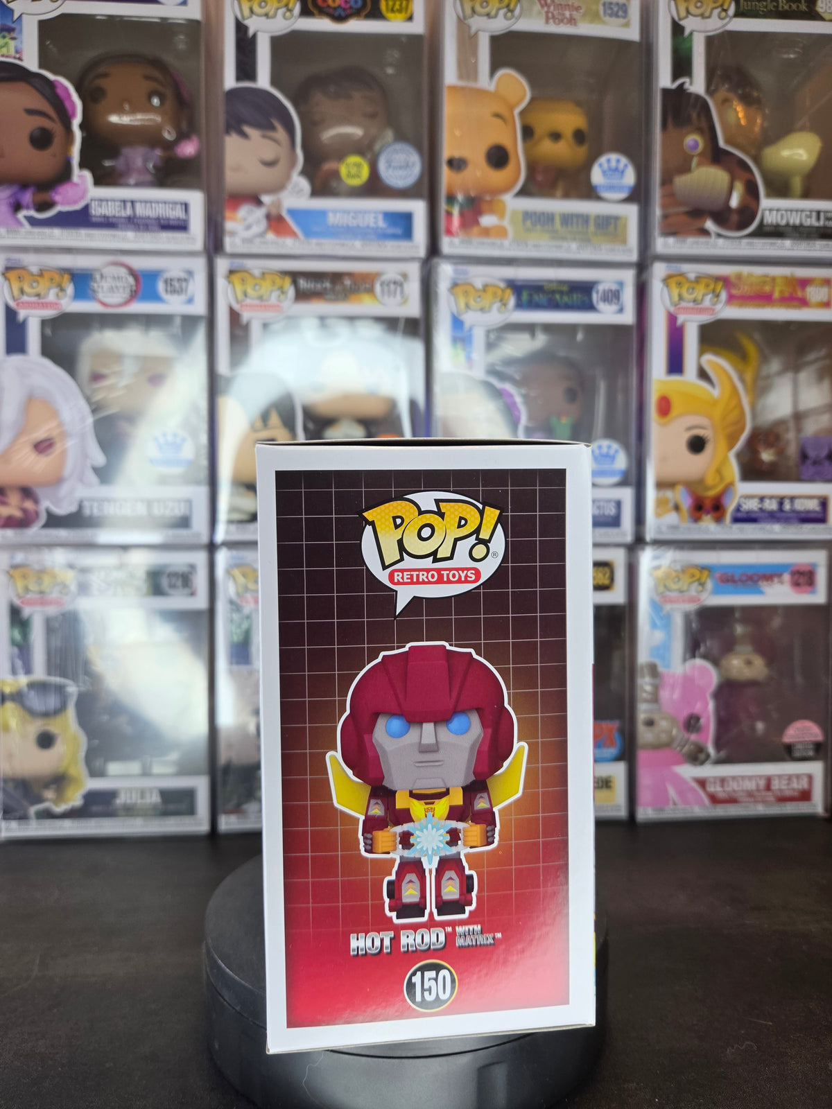 Funko Pop! Transformers: Hot Rod w/ Matrix 150 7,500pc LE