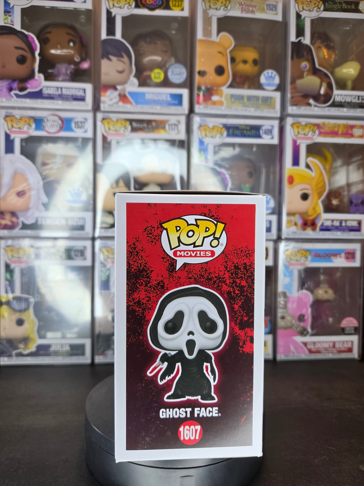Funko Pop! Horror: Ghost Face 1607 Amazon Exclusive; Autographed by Matthew Lillard & Skeet Ulrich
