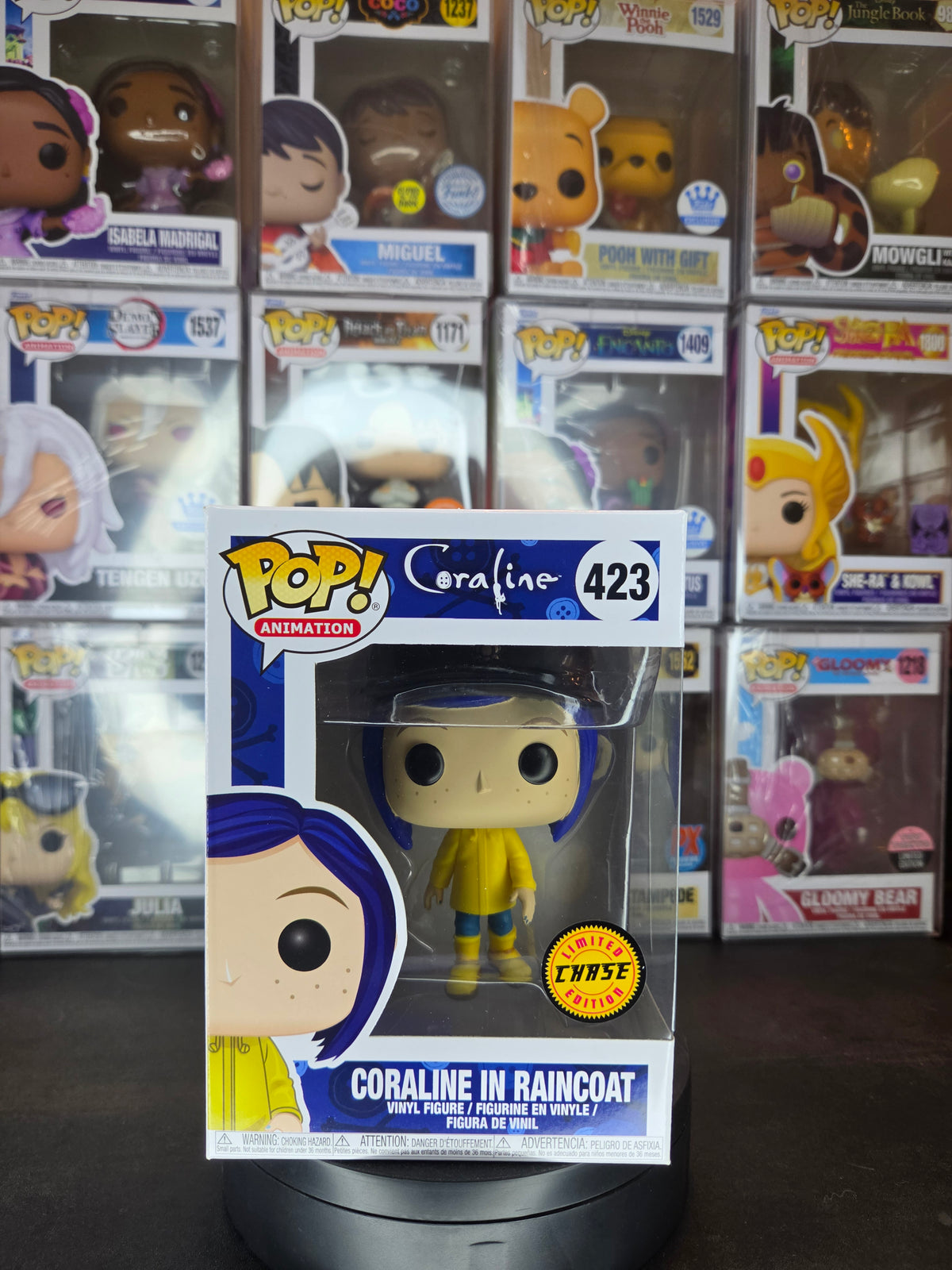 Funko Pop! Coraline: Coraline in Raincoat 423 Chase