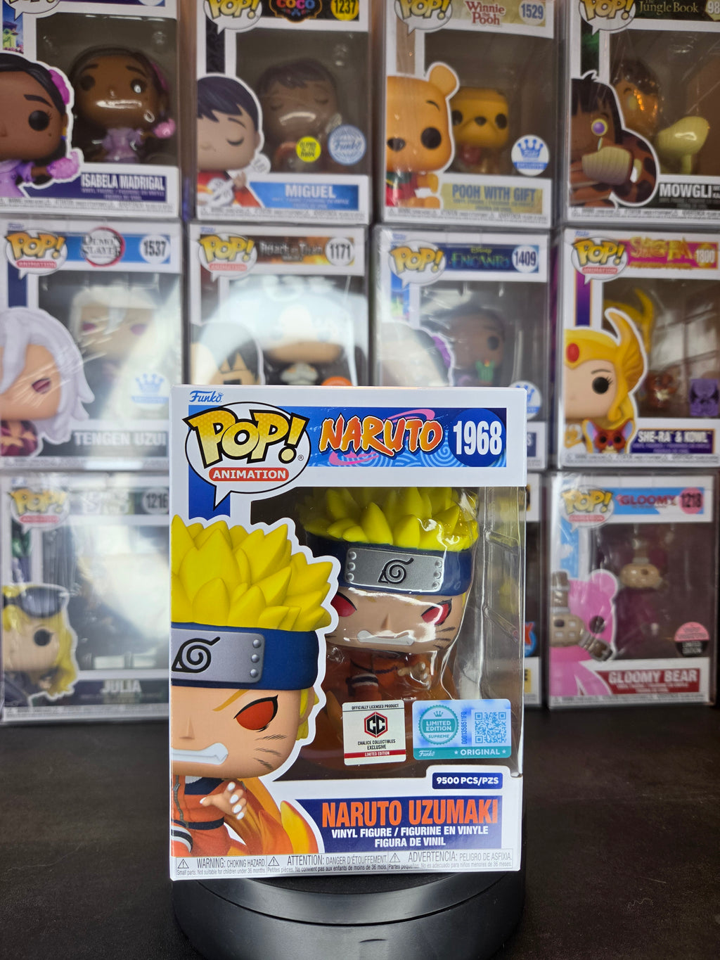 Funko Pop! Naruto: Naruto Uzumaki 1968 9,500pc LE Chalice Exclusive