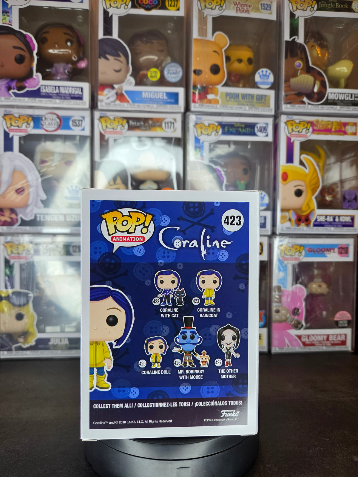 Funko Pop! Coraline: Coraline in Raincoat 423 Chase