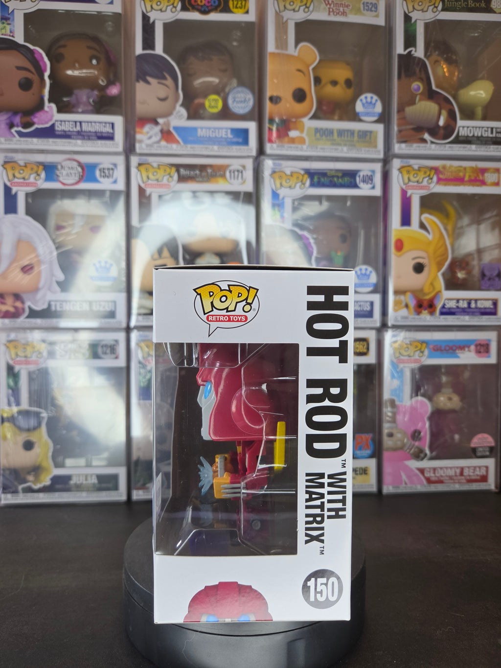 Funko Pop! Transformers: Hot Rod w/ Matrix 150 7,500pc LE