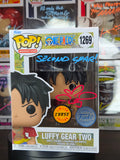 Funko Pop! One Piece: Luffy Gear Two 1269 Chase Autographed & Quoted by Colleen Clinkbeard