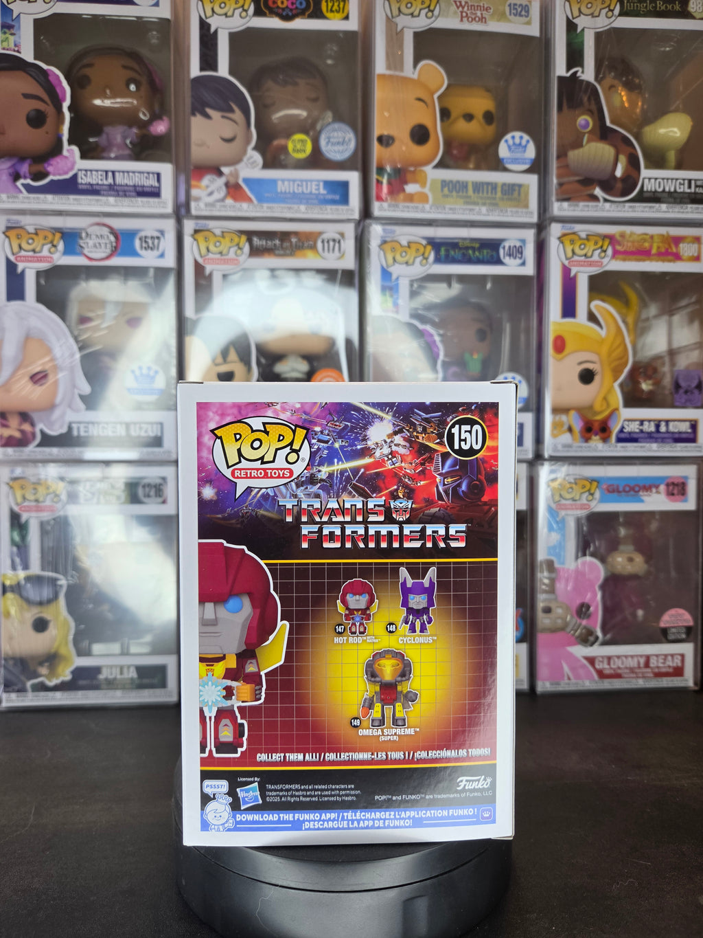 Funko Pop! Transformers: Hot Rod w/ Matrix 150 7,500pc LE