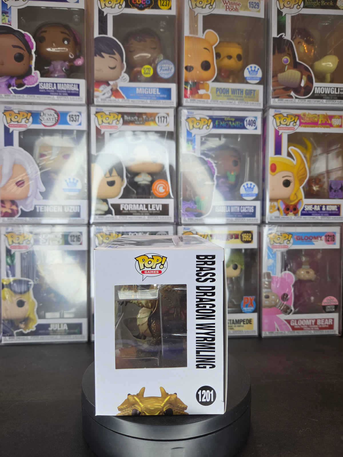 Funko Pop! Dungeons & Dragons: Brass Dragon Wyrmling 1201 8,000pc ECCC 2026 LE