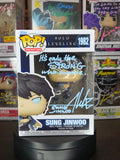 Funko Pop! Animation: Solo Leveling Sung Jinwoo 1982 Autographed & Quoted by Aleks Le
