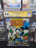 D.C. Comics: Justice League International #13 Graded 9.4 Signed by J.M. Dematteis