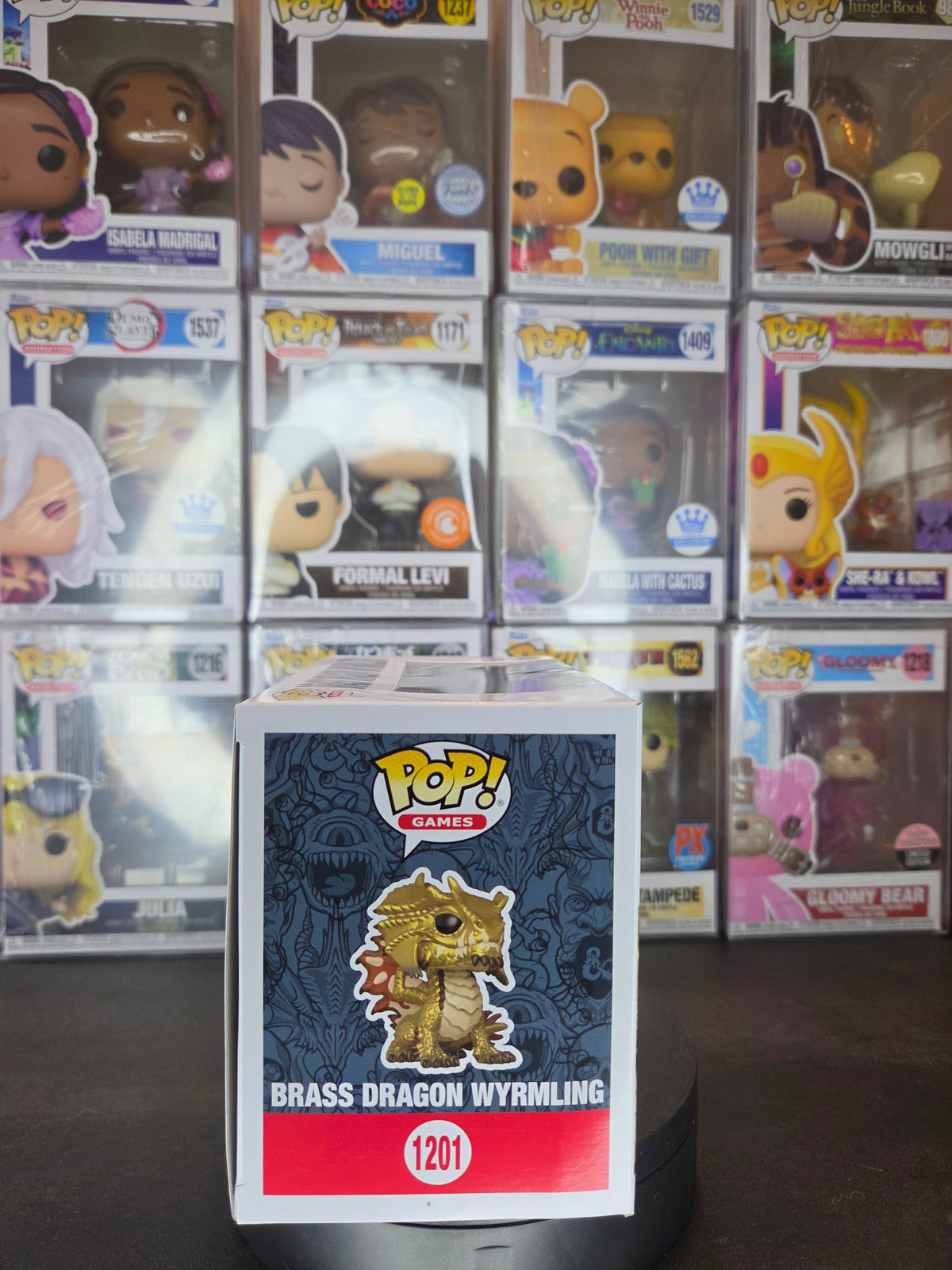 Funko Pop! Dungeons & Dragons: Brass Dragon Wyrmling 1201 8,000pc ECCC 2026 LE