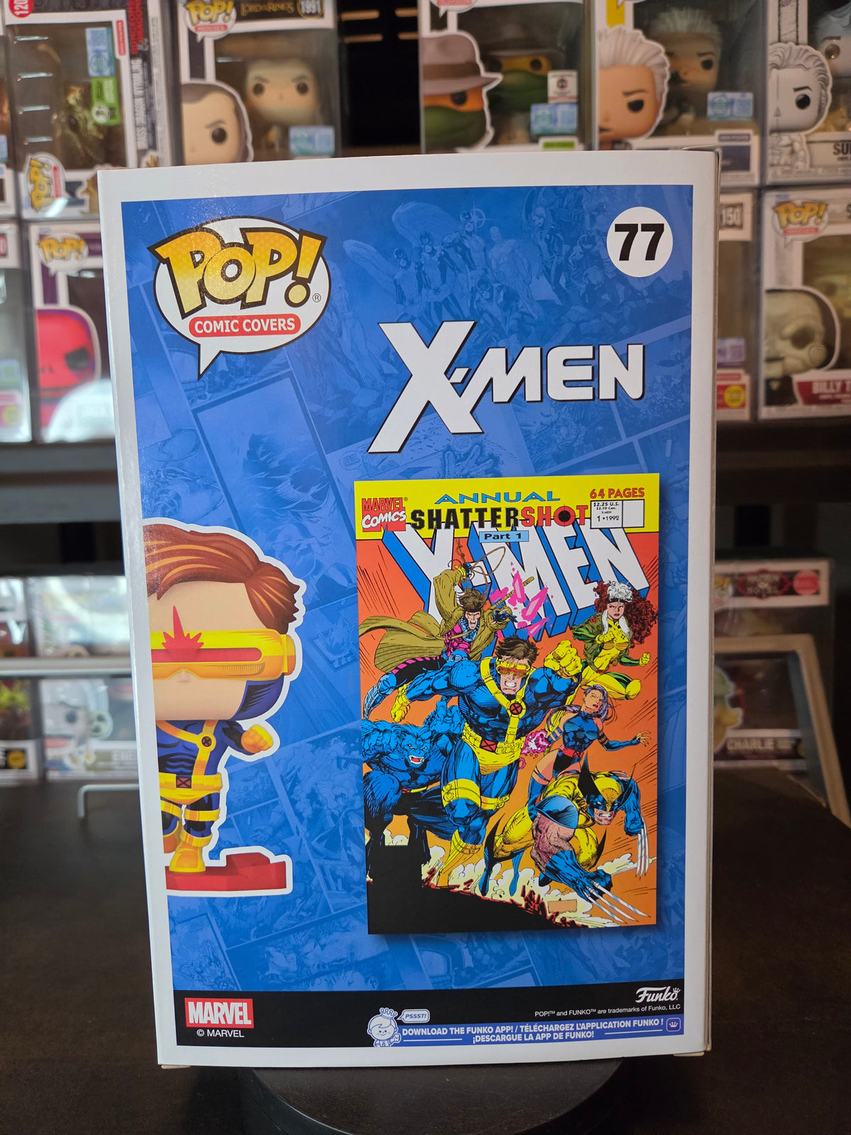 Funko Pop! Cyclops 77 750pc Shattershot Comic Cover ::Grail::